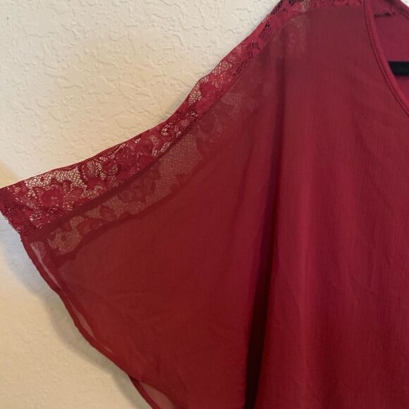 Alyx poncho/tank top burgundy  Size L - Picture 4 of 8